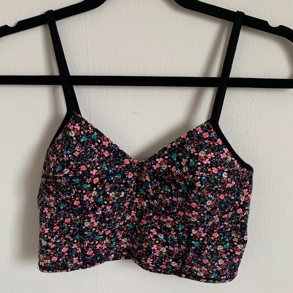 Floral bustier top/bralette - Picture 1 of 3